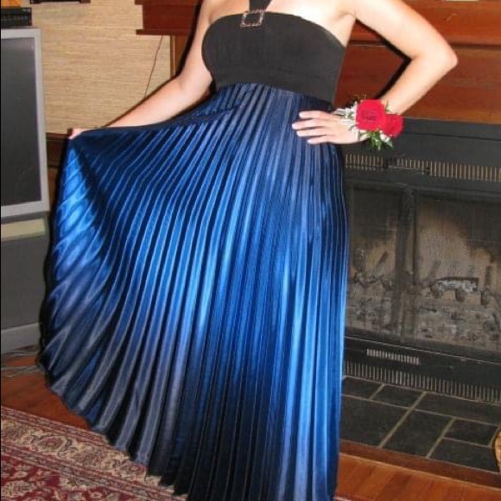 Black to Blue Prom/formal Dress